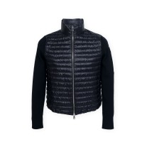 Jacket Cardigan Tricot With Zipper Black For Women