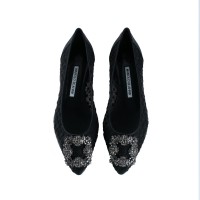 Hangisi Flat Black Lace