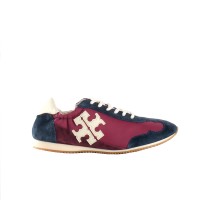 Sneakers Panelled Logo Patch Sedona Wine Perfect Navy