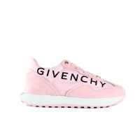 Giv Runner Logo Print Sneakers Pink Blossom