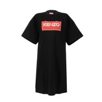 Dress Tshirt Logo Kenzo Paris Black