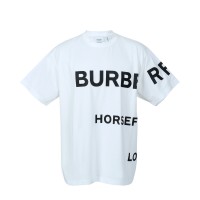 Horseferry Oversize Tshirt White Logo Black