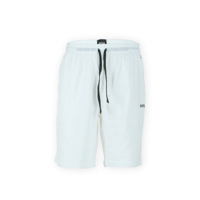 Mix & Match 106 Shorts Pants Natural White Logo Green