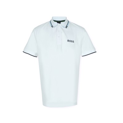 Polo Paddy Pro 101 White Logo Black