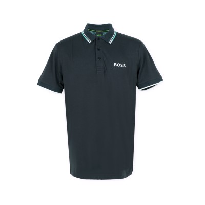 Polo Paddy Pro 403 Dark Blue Logo White