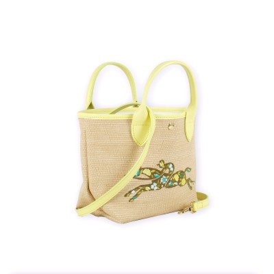 Le Panier Pliage Basket Bag S Yellow