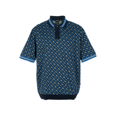 Polo Parler 06 Dark Blue All Over Monogram