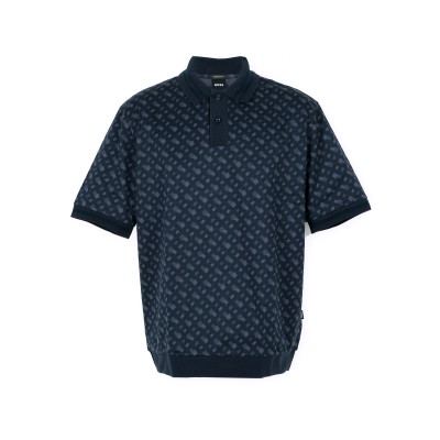 Polo Parler 06 Dark Navy All Over Monogram