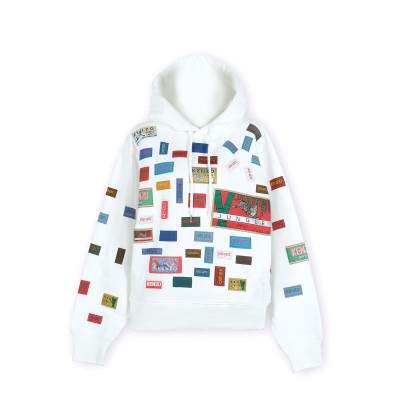 Hoodie Archives Labels White Multicolor