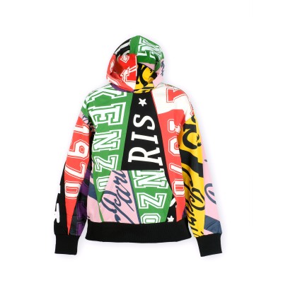 Hoodie Flag Logo Multicolor