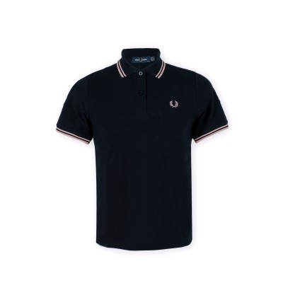 Polo Twin Tipped Navy Light Purple