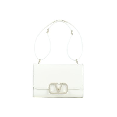 Vlogo Medium Shoulder Bag Ivory