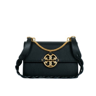 Miller Small Flap Shoulder Bag Black