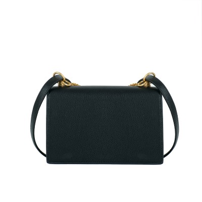 Miller Small Flap Shoulder Bag Black