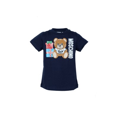 Kids Tshirt Christmas Blue Navy