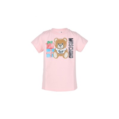 Kids Tshirt Xmas Toy Teddy Bear Sugar Rose