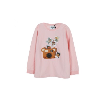 Kids Tshirt Long Sleeve Sugar Rose Polaroid Print