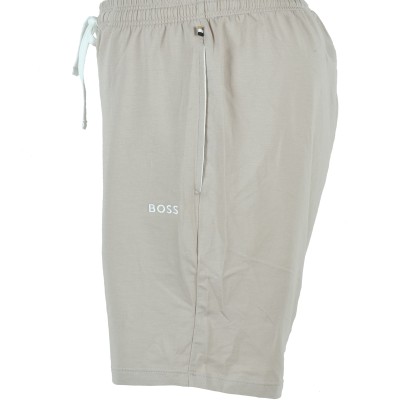 Mix & Match 276 Shorts Pants Light Beige Logo White