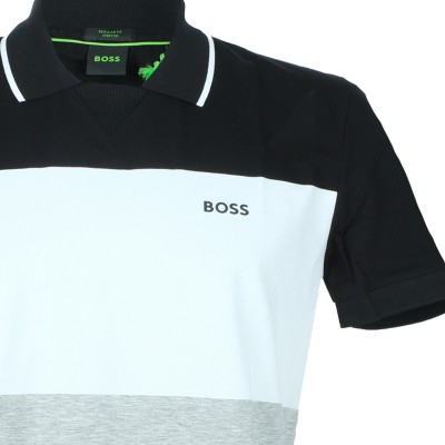 Polo Palle 001 Black Multicolor With Logo Black