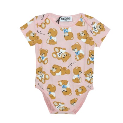 Baby BodySuit All Over Teddy Bear Toy Sugar Rose