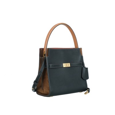 Lee Radziwill Small Double Bag Black