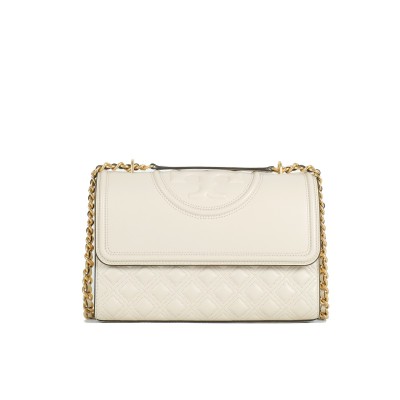 Fleming Medium Convertible Shoulder Bag In New Cream