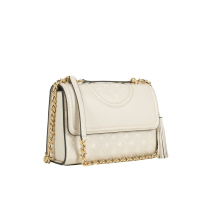 Fleming Medium Convertible Shoulder Bag In New Cream