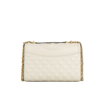 Fleming Medium Convertible Shoulder Bag In New Cream