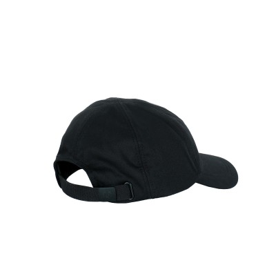 Graphic Branded Twill Cap Black