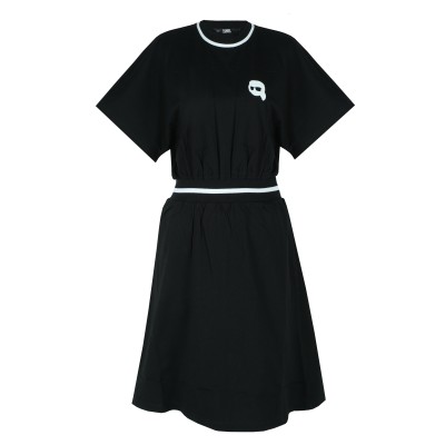 Ikonik 2.0 Tshirt Dress Black