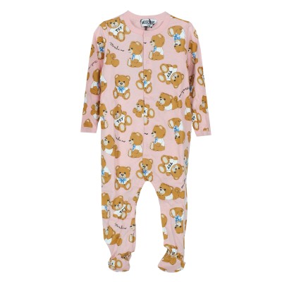 Baby Onesie All Over Teddy Bear Toy Set Sugar Rose