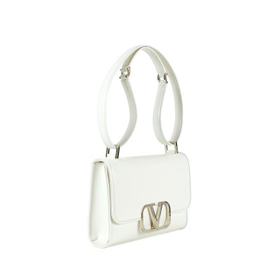 Vlogo Medium Shoulder Bag Ivory