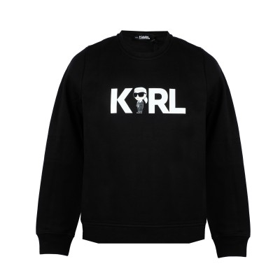 Sweatshirt Ikonik 2.0 Karl Logo Black