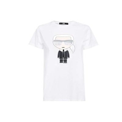 Tshirt Ikonik Choupette Logo White