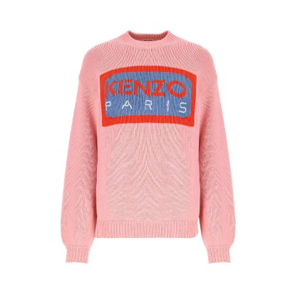 Jumper Logo Kenzo Paris Pink