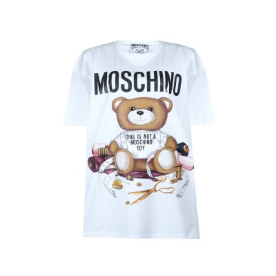 Tshirt Oversize Sartorial Teddy Bear White