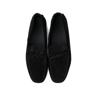 Gommini Driving Loafers Suede in Black