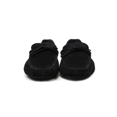 Gommini Driving Loafers Suede in Black