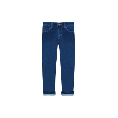 Kids Denim Pants Slim Fit Navy