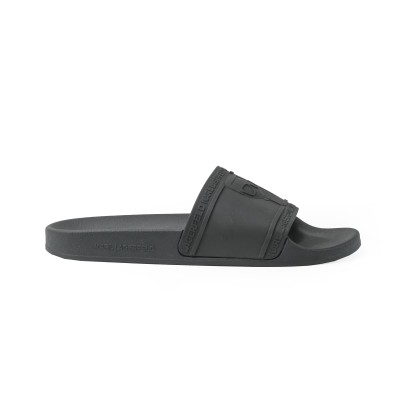 Kondo Karl Ikonic Relief Sandal Black