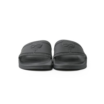 Kondo Karl Ikonic Relief Sandal Black