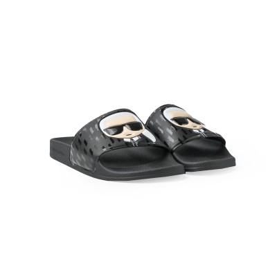 Kondo Ikonik Slide Sandal Black