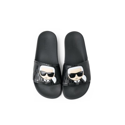 Kondo Ikonik Slide Sandal Black