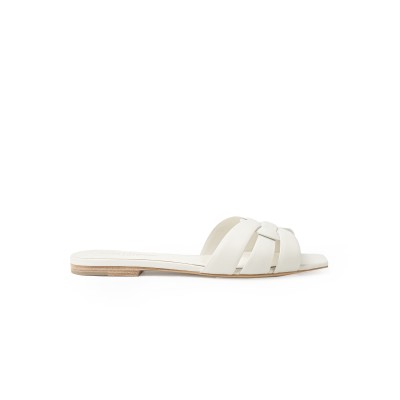 Nu Pieds Sandals White Calf