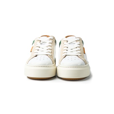 Sneakers Ladybug White Green Frost