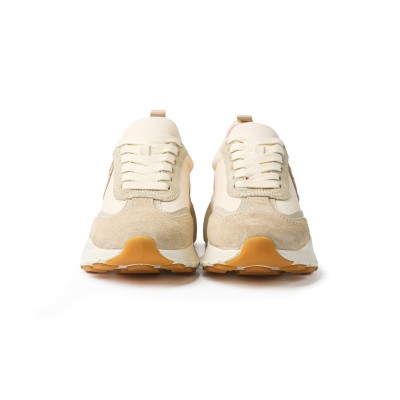 Sneakers Good Luck Trainer Nylon Nat Suede French Pearl