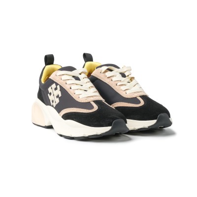 Sneakers Good Luck Trainer Nylon Nat Suede Black Cream