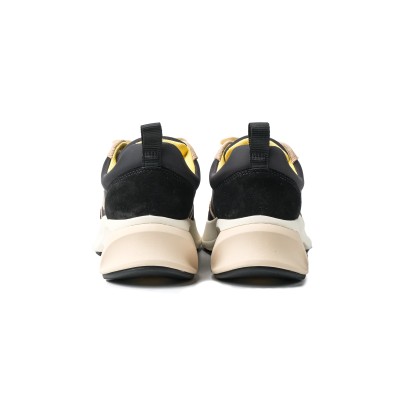 Sneakers Good Luck Trainer Nylon Nat Suede Black Cream