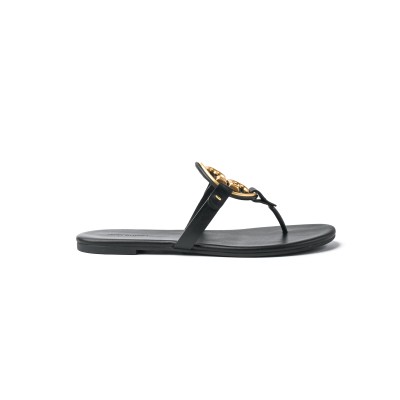 Metal Miller Paris Nappa Sandal Black