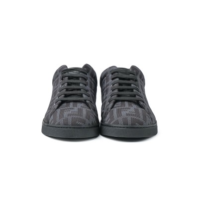 FF All Over Low Top Sneakers in Grey/Black